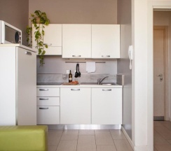 Апартаменты c 1 комнатой с балконом в Residence Sunrise Cesenatico