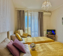 1-комнатные апартаменты студия в Good Sleep Apartments