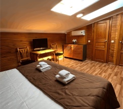 1 Категория (номер с 1 двуспальной кроватью с видом в атриум) в Hotel park river