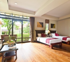 Двухместное Thai Style бунгало 2 отдельные кровати в Khaolak Bhandari Resort & Spa