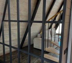 Отдельный дом с панорамным видом в Hoto a-frame