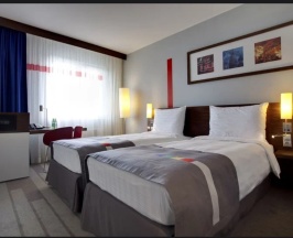 Стандарт с двумя односпальными кроватями в Cosmos Moscow Sheremetyevo Airport Hotel
