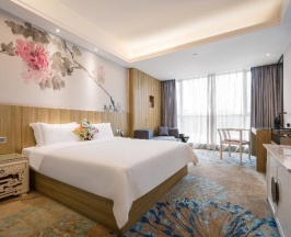 Двухместный номер Luxury двуспальная кровать в Paco Hotel Guangzhou Dongfeng Road Branch