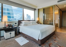 Двухместный номер Corner Deluxe двуспальная кровать в The Okura Prestige Bangkok