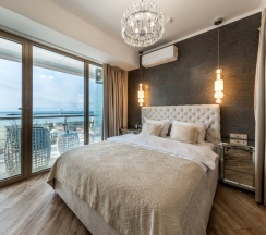 Номер “Salmon Apart” Апартаменты с видом на море в Morskoy resort