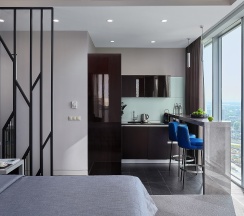 Corner Studio Apartment в Diamond Apartments