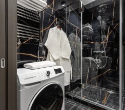 Апартамент 5 - Делюкс  с панорамным видом на Парк Победы (с душем) в Ap-in aparts