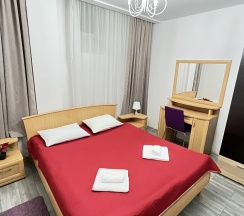 Номер улучшенный с 1 двуспальной кроватью (цокольный этаж) в Kovensky