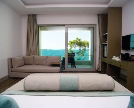 Двухместный номер Deluxe с балконом двуспальная кровать в Blue Dreams Resort