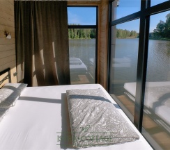 Дом на воде «Victory» с сауной в IstraCot&SPA