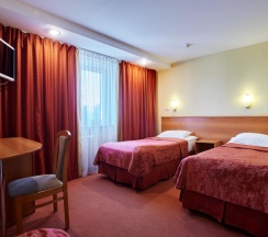 Номер улучшенный с 2 односпальными кроватями в Azimut Отель Ставрополь