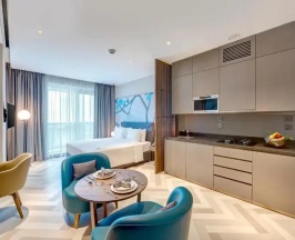 Двухместная студия Premium (двуспальная кровать) в Millennium Place Barsha Heights