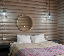 Коттедж с 3 комнатами с балконом и с красивым видом из окна в Заречье