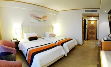 Двухместный номер Standard 2 отдельные кровати в The Four Wings Hotel Bangkok