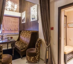 Двухместный люкс двуспальная кровать в Фонда