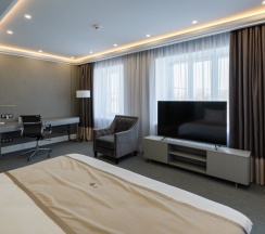 Двухместный люкс двуспальная кровать в Silver house