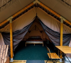 Палатки повышенного комфорта "Лесной домик" в Белка