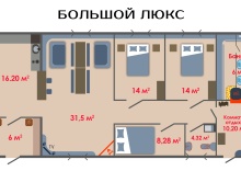 Коттедж трехкомнатный с 3 спальнями в Раухова мельница