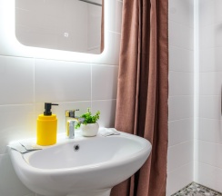 Евро 2 комнатные апартаменты для 4 гостей на пер. Полимерном 11 (а) в Степаненков