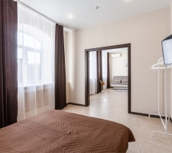 Полулюкс с кухней и большой кроватью в Мирталь