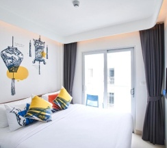 Двухместный полулюкс двуспальная кровать в Lub d Phuket Patong