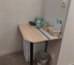 Двухкомнатная квартира с ванной,большой кроватью KING SIZE и кухонным уголком в На Невском