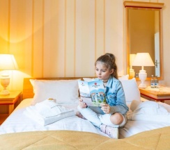 Двухместный номер Economy с видом на окрестности двуспальная кровать в Strandhotel Möwe