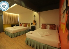 Четырёхместный семейный номер Standard в My Way Hua Hin Music Hotel