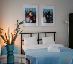 Апартаменты "Teal" с балконом в Сhо