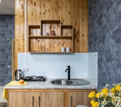 Двухместные Апартаменты с кухней в Лебяжье