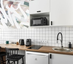 Двухместный номер Standard (двуспальная кровать) в Апартаменты 17Apartments - номер 5