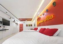 Апартаменты c 1 комнатой в Family Hub Pratunam 3 FREE Airport pickup min 3nights and 4Adults stay