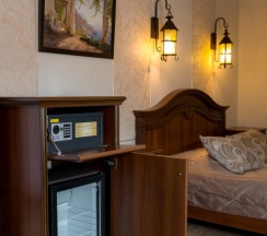 Двухместный люкс с видом на город двуспальная кровать в Incanto Hotel