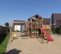 Барнхаус ЯгельХаус (оснащение дома, стоимость банного чана и бани см. Подробнее) в Dacha