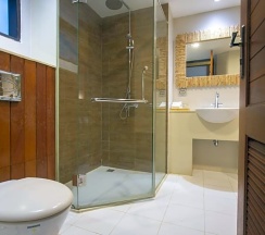 Коттедж Deluxe с красивым видом из окна в Tup Kaek Sunset Beach Resort