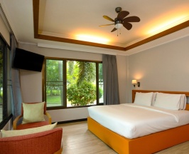 Двухместная вилла Pool двуспальная кровать в Pinnacle Grand Jomtien Resort and Beach Club