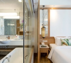 Двухместный полулюкс oceanfront двуспальная кровать в Katathani Phuket Beach Resort