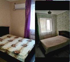 Четырёхместный номер Deluxe с красивым видом из окна в Анапа Сити