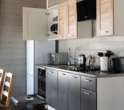 Шале в японском саду в Шале Мануки эн