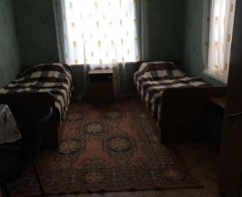 Кровать в общем номере в Якорь