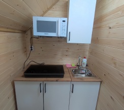 Семейный четырехместный номер с кухней в Легенда Тайги