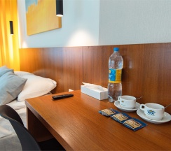 Стандарт двухместный (с одной двуспальной кроватью) в Уют-парк