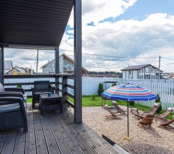 4-комнатный коттедж стандарт в Лес_Озеро_Дом