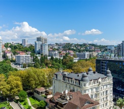 Двухкомнатные апартаменты с одной спальней (6-12 этаж) в Real Apartments Sochi