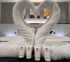 Двухместный номер Luxury двуспальная кровать в Berich Hotel