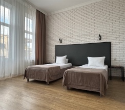 Однокомнатный двухместный улучшенный с балконом номер в Скала