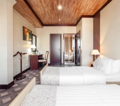 Номер улучшенный с 1 двуспальной кроватью в Гранд мандарин