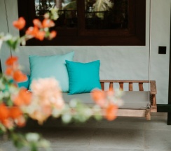 Двухместный номер Deluxe с видом на бассейн (двуспальная кровать) в Island Luxury Boutique Hotel, Fulhadhoo