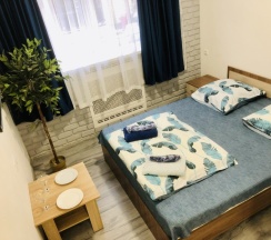 Двухместный номер с двуспальной кроватью. в Новоотель