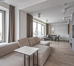 Апартаменты с 1 спальней The Highest floors в Intermark Residence